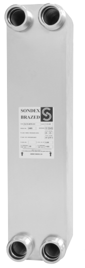 Trocadores de calor brasados SL70/SLS70 Sondex 